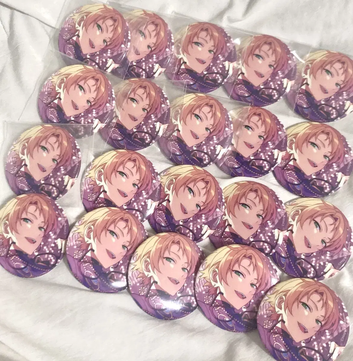 Anstar Yuuki Makoto Feature 2 Can Badge bulk Itabag