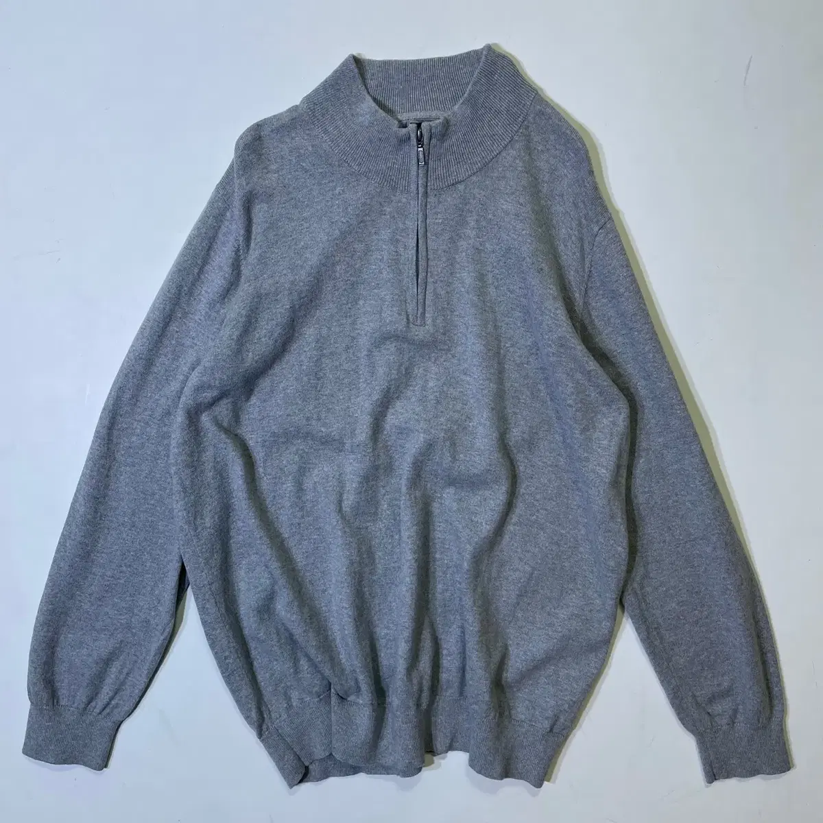 L Elvin Half Zip Up Knit (105/KOLD_6014)