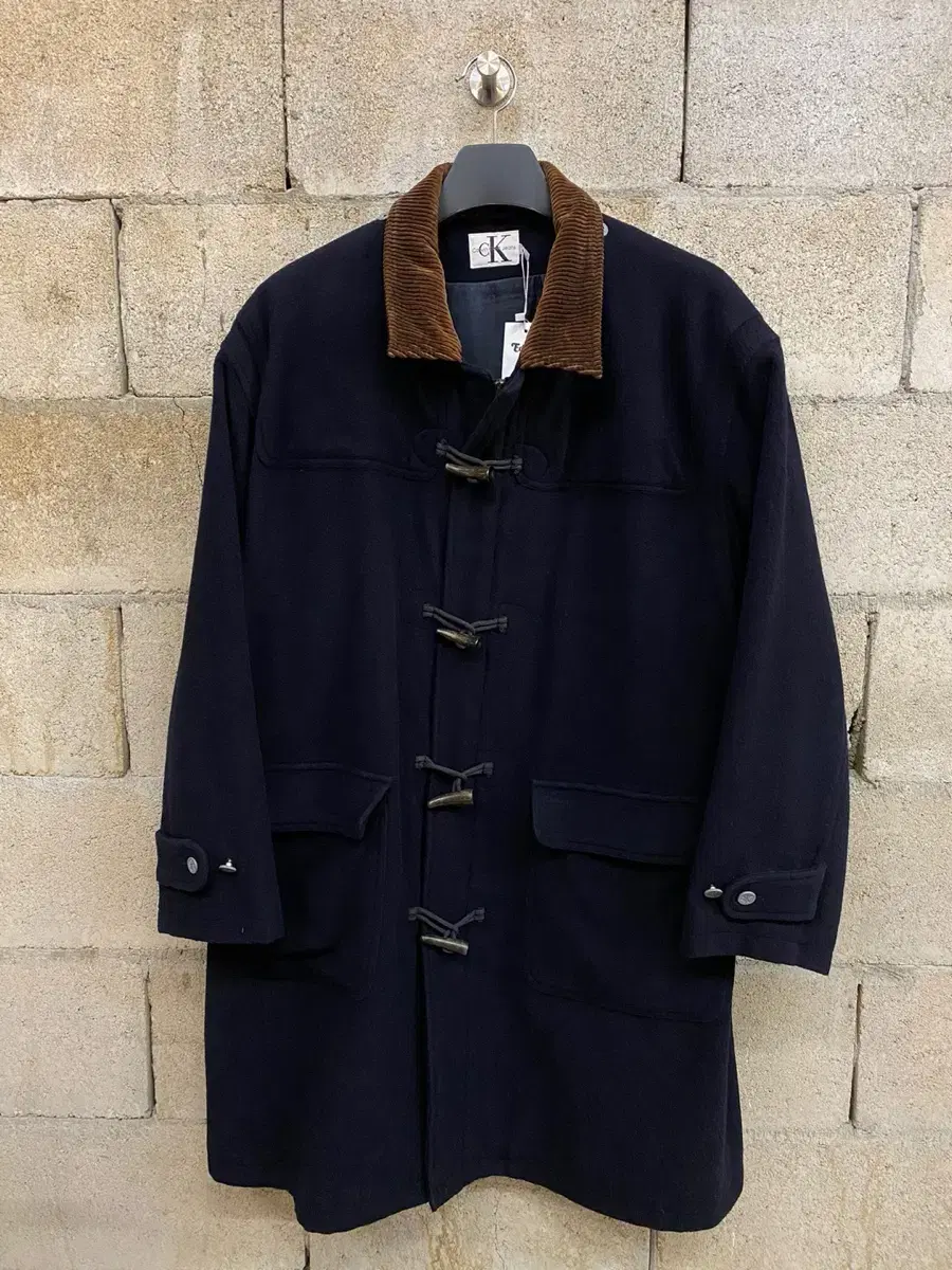 90s Calvin Klein Duffel Wool Work Jacket