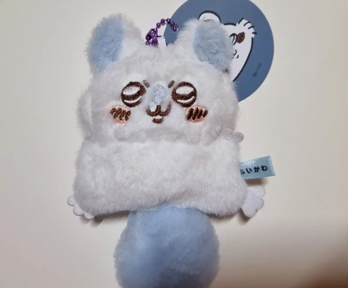 Chiikawa Momonga doll keyring