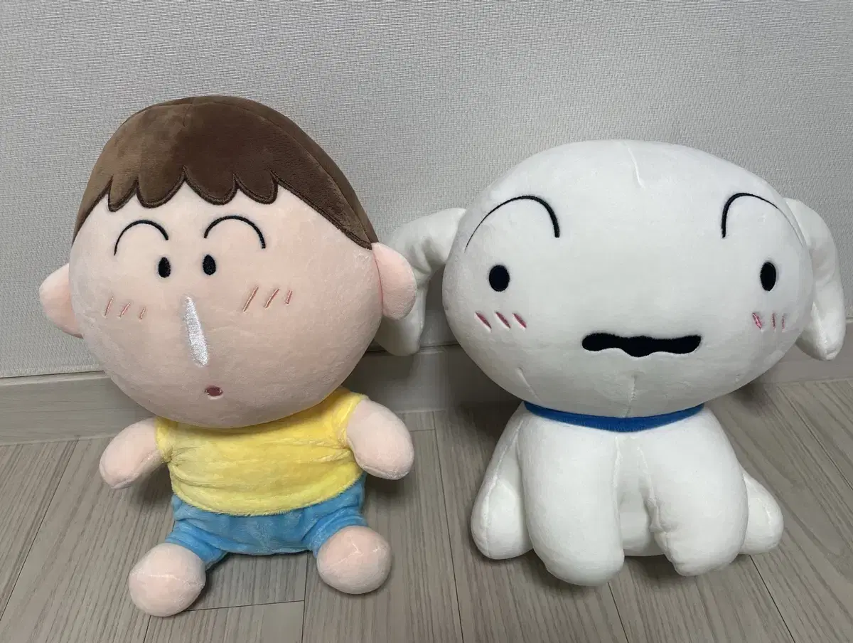 맹구 흰둥이 인형