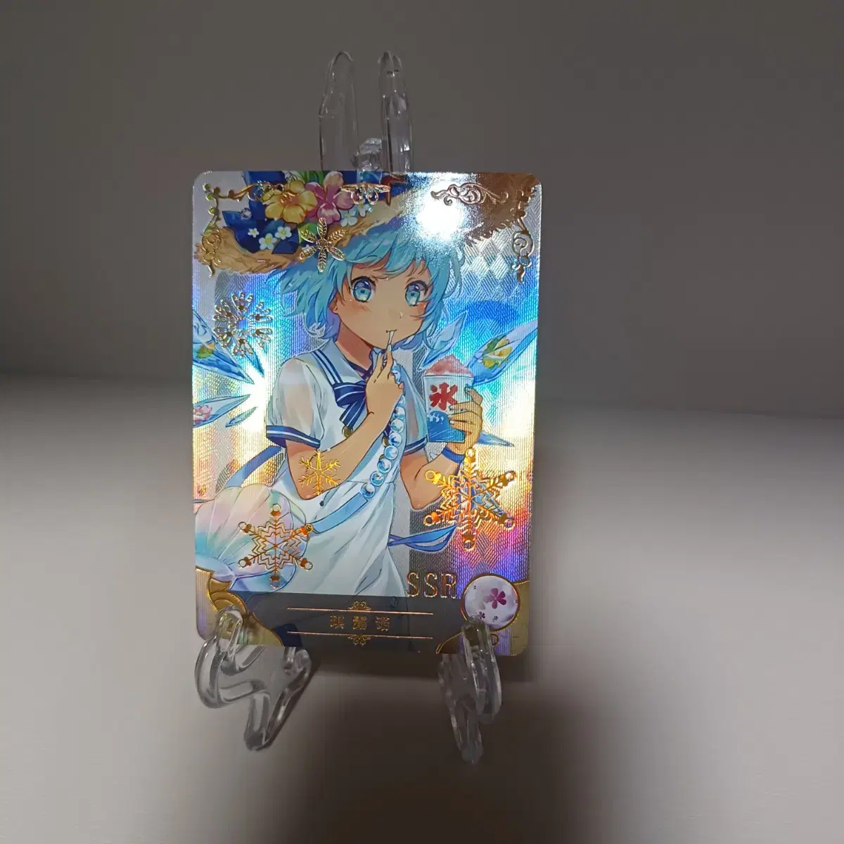 Touhou Project Chirno Photo Card hologram kard Jiryu Goods