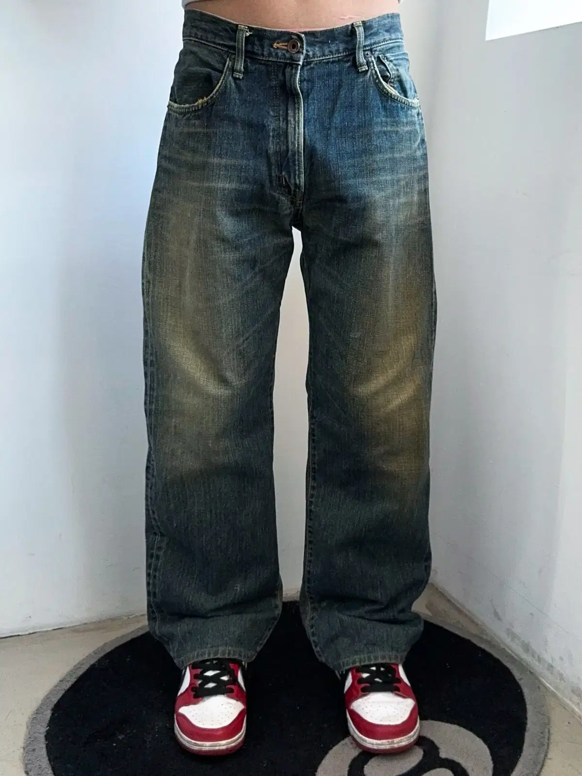 Edwin 505X Faded Vintage Denim Pants