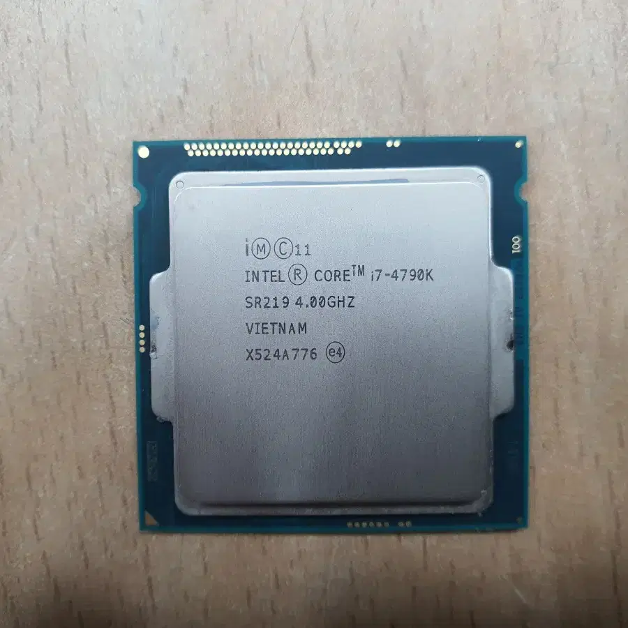 인텔 4세대 i7 4790K CPU 쿨러별도