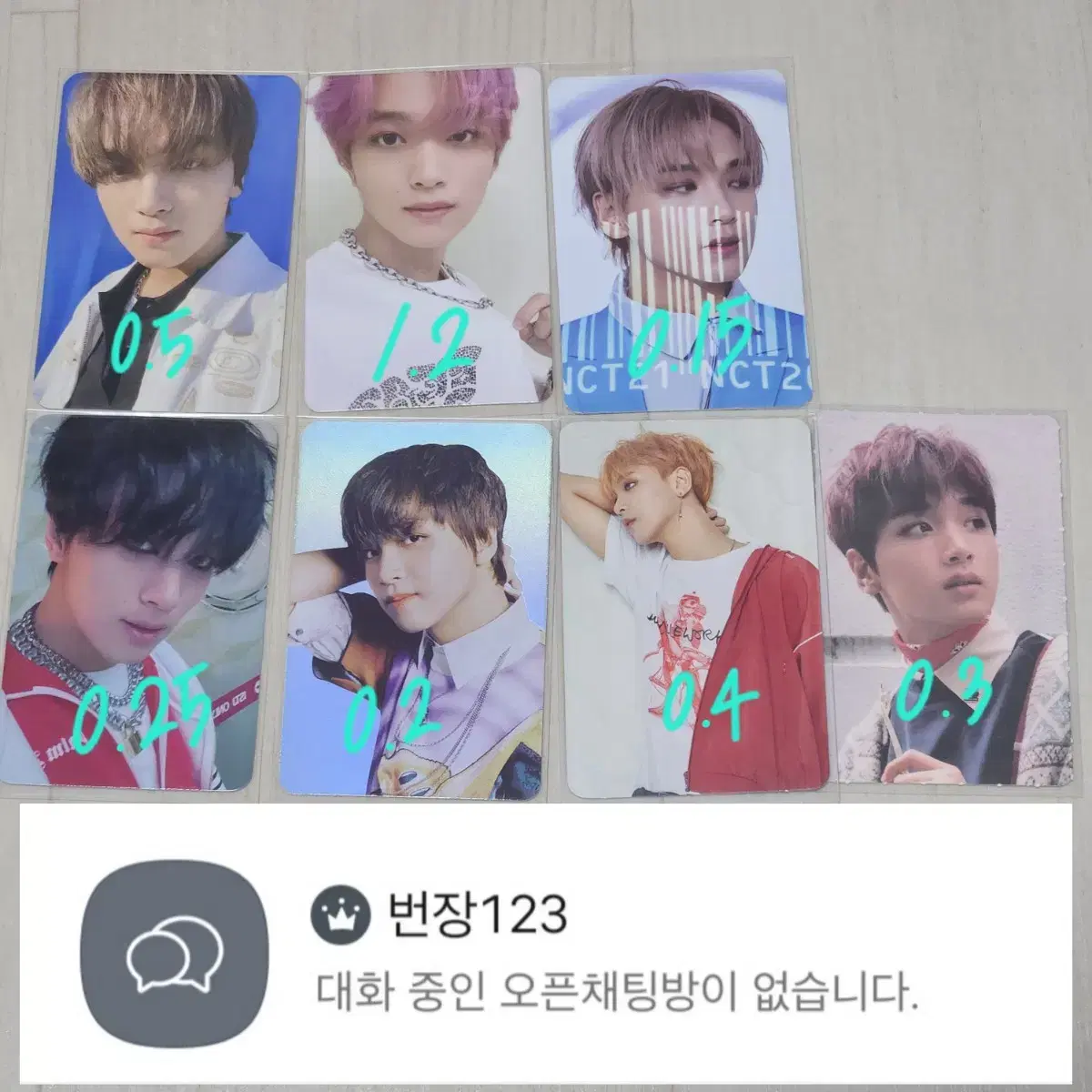 NCT nct haechan photocard free sharing taeyong doyoung jung woosung sungchan