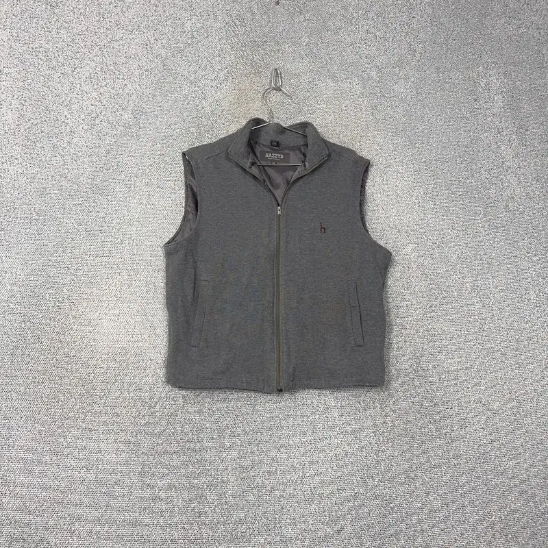 100% Hudgens Gray Knit Logo Men's Vest