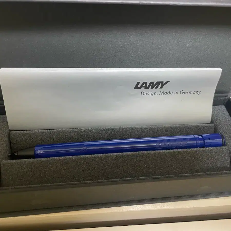 LAMY 라미샤프 블루 새상품