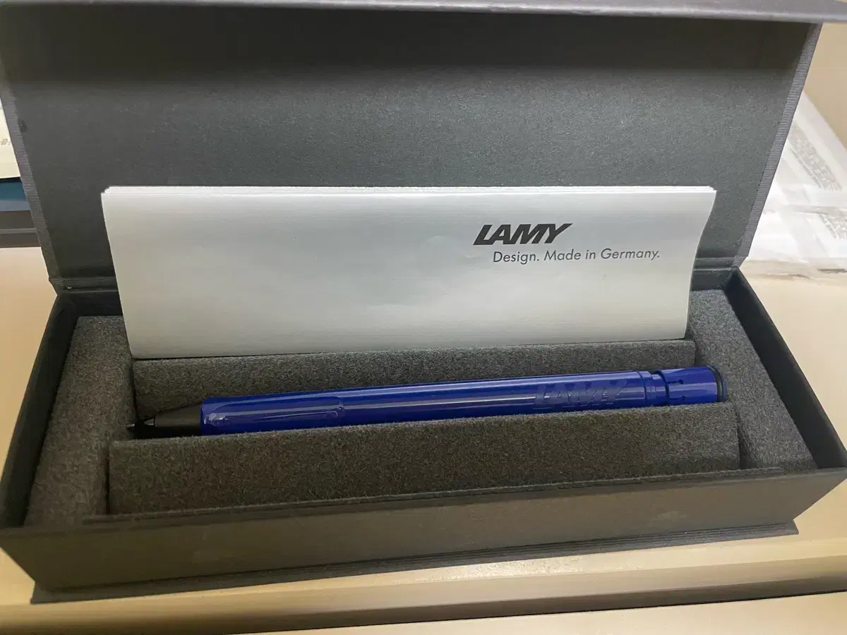 LAMY 라미샤프 블루 새상품