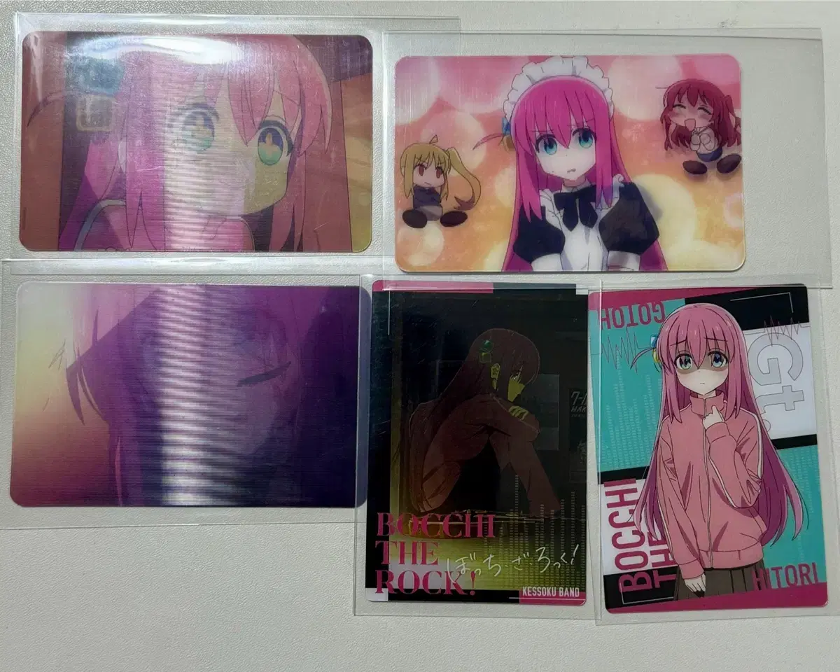 Botch the Rock Lenticular Card Botch / Nizuka Kard Rubber Strap