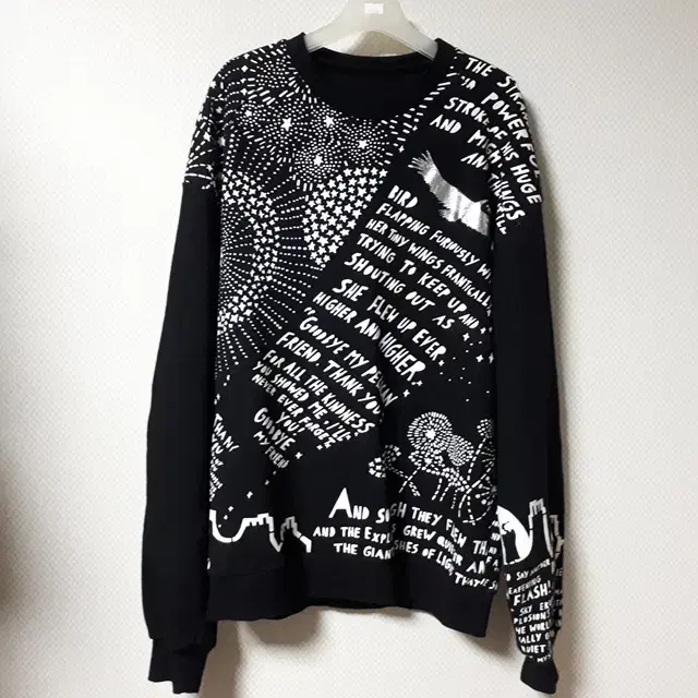 Size 48/Japanese wool graphic top/1330