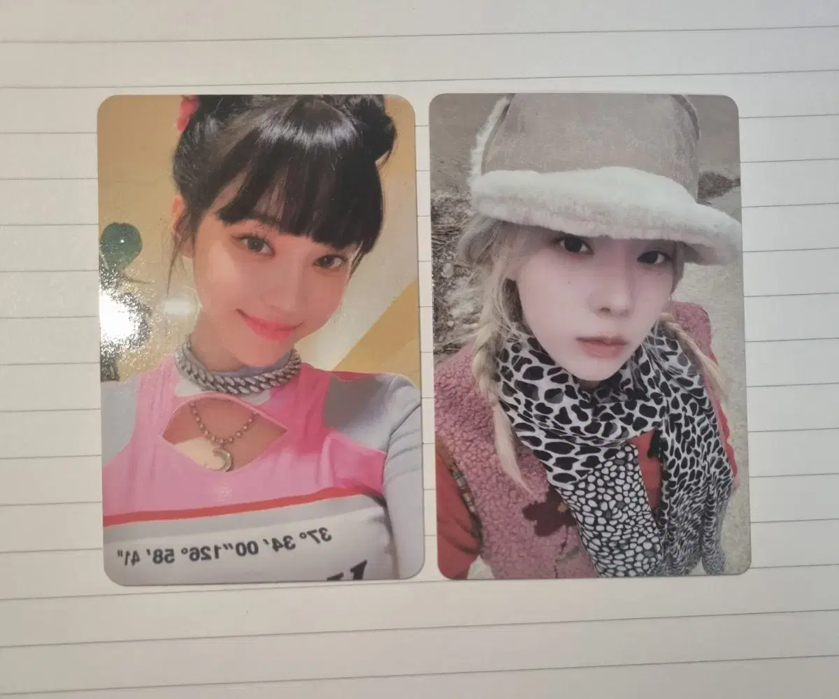 Aespa winter unreleased photocard photocard sell (( Armageddon Winterdom