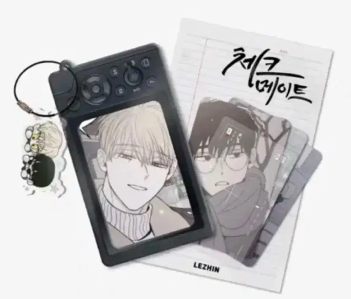 BL Checkmate Photo Card photocard Holder Package Resin seasons greetings Team Resin Diorama