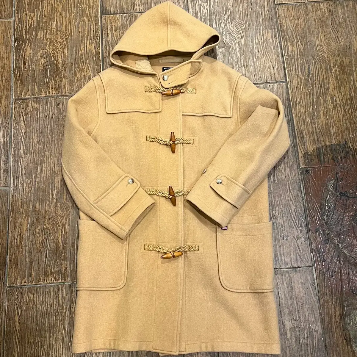 [HI]Polo Jins Tteokbokki Long Coat Beige