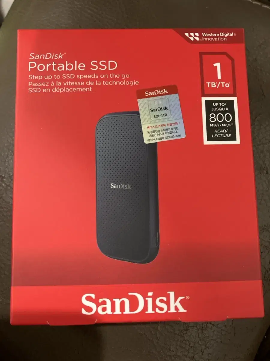 Sandisk Portable Ssd 1Tb 미개봉