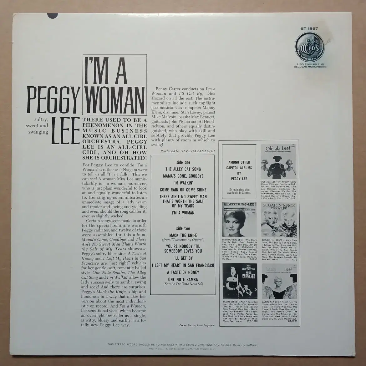 LP peggy lee