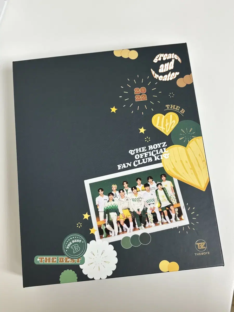 THE BOYZ Official Derby 4 Fan Club kit wts Photo Card photobook Full Set