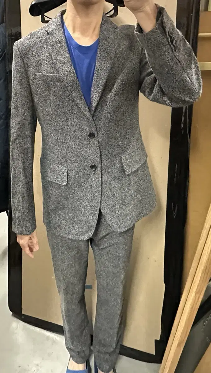 Suit setup markbrick / adult men's true-to-size top97 bottoms30