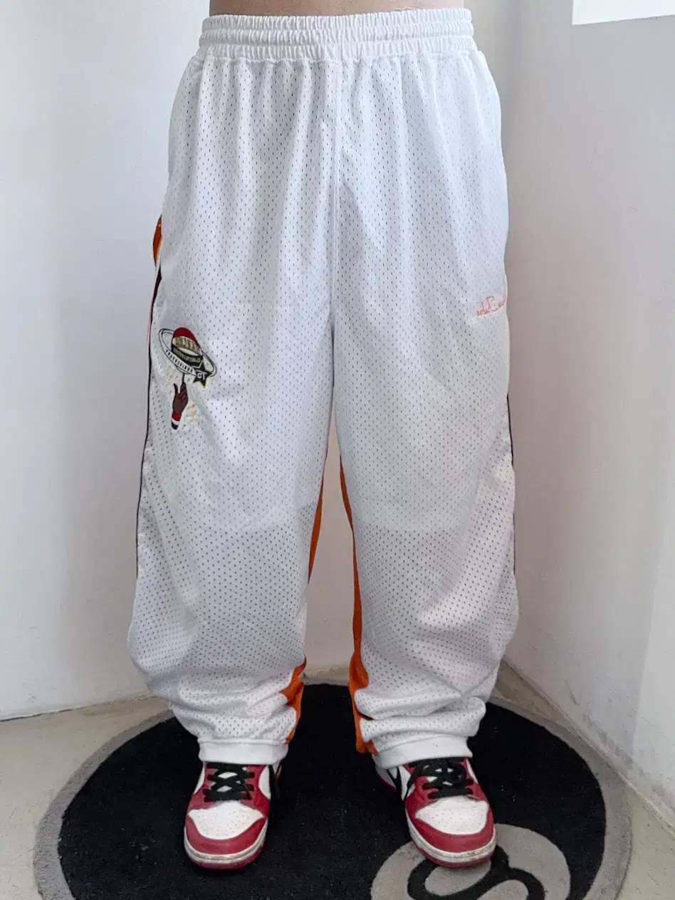 Platinum Foo Boo Harlem Globetrotters Basketball Mesh Pants