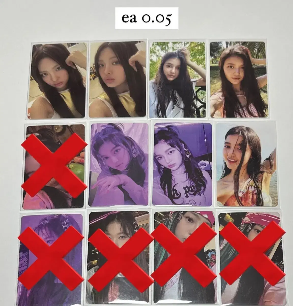 New Jeans photocard Get Up Attention OMG Bag broadcast hanni minji danielle hyein Haerin