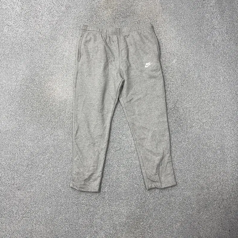 Nike Light Grey Logo Banded Training Pants XXL