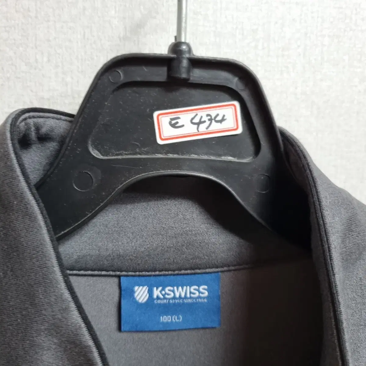 ㅌ434 K-SWISS 남성 집업