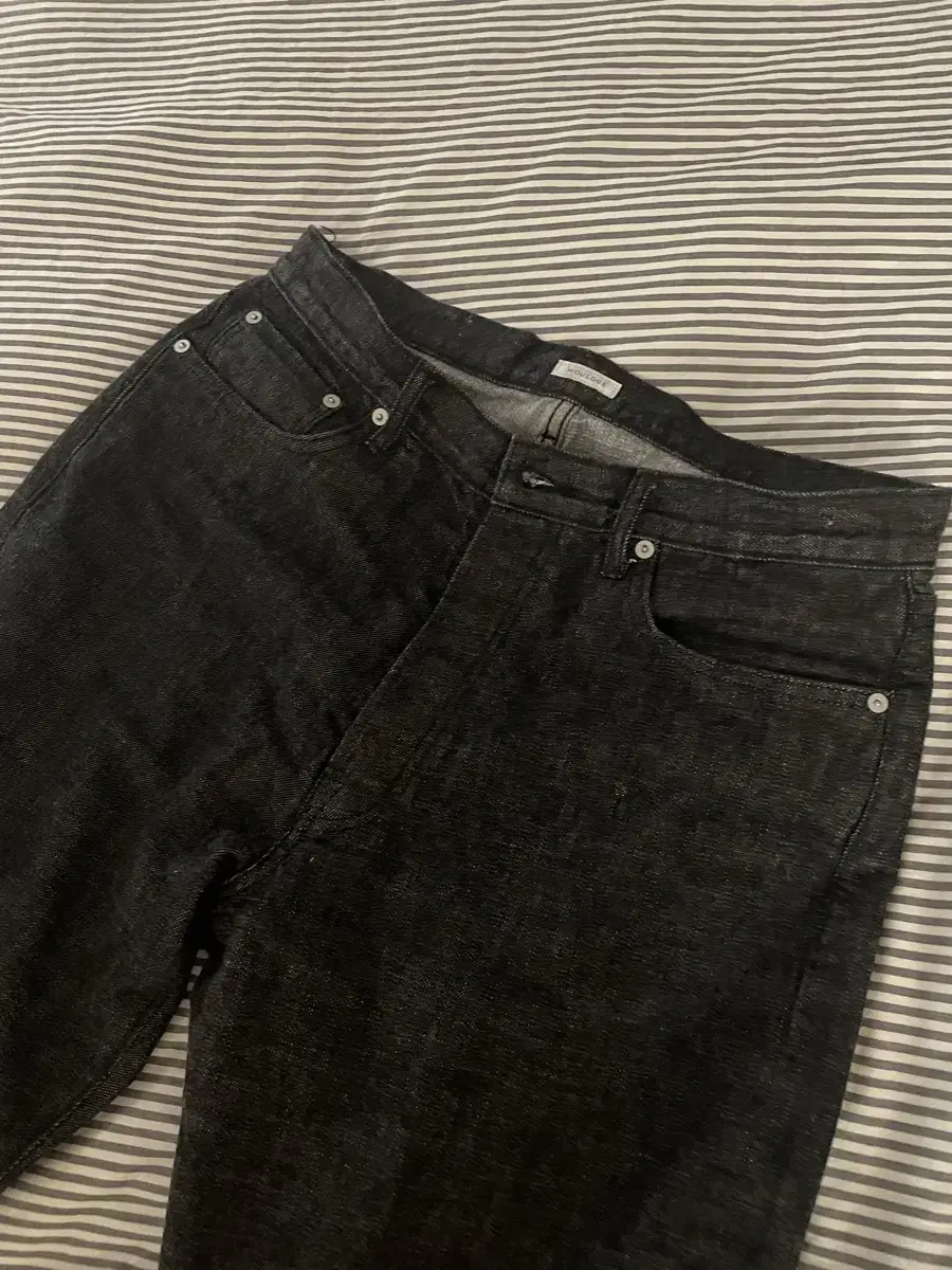 Woodby 5P Denim Black Indigo Size 2