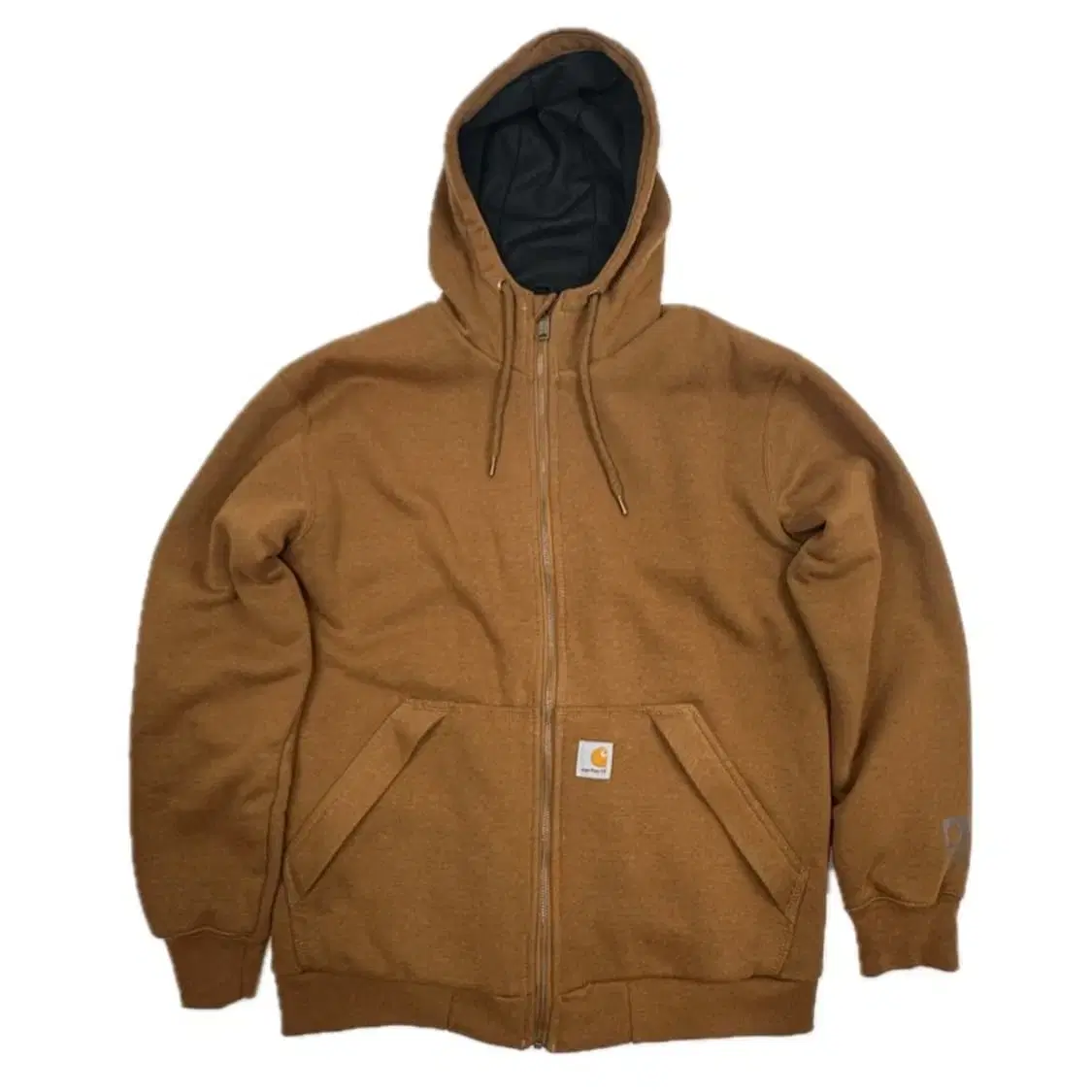 Carhartt 칼하트 써멀 레인디펜더 후드 집업 된장 브라운 S