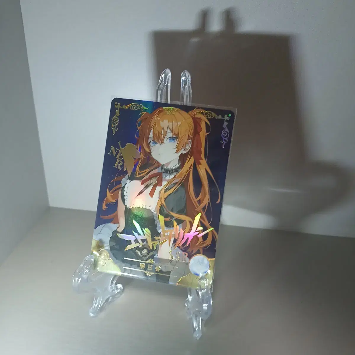 Evangelion Asuka Photo Card hologram kard Jiryu Goods