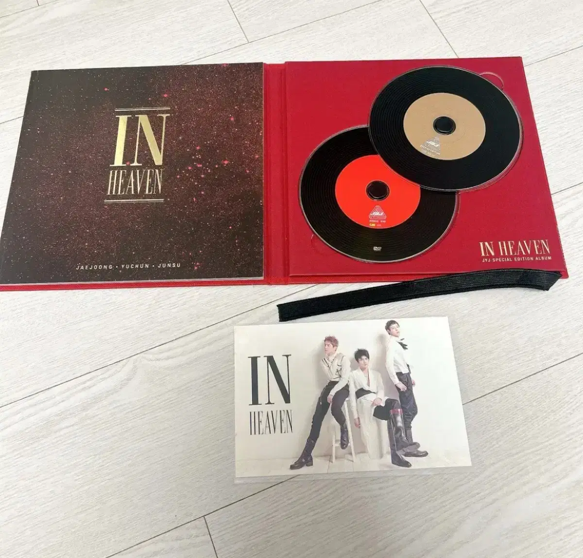 Kim Jaejoong Junsu Kim Junsu Park Yoochun JYJ InHeaven special Edition sell 