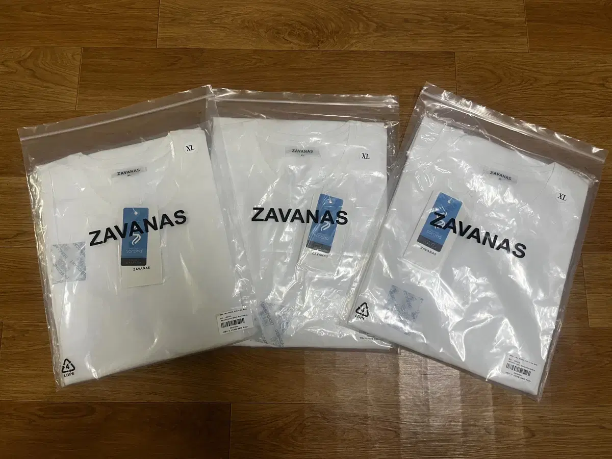 Zavanas Sorona Layered T-Shirt XL New in Bulk 3 pieces