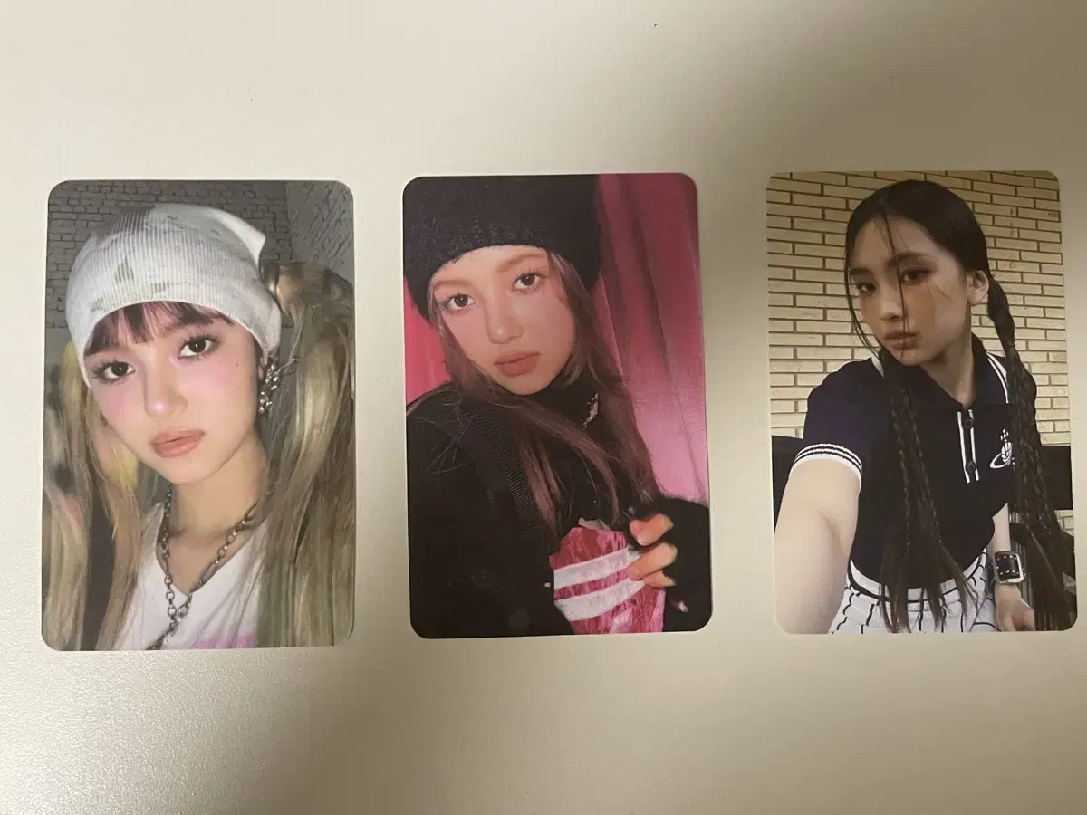 New Jeans danielle hyein photocard