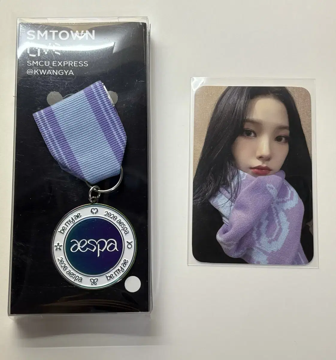 AESPA karina SMCU Emblem photocard WTS