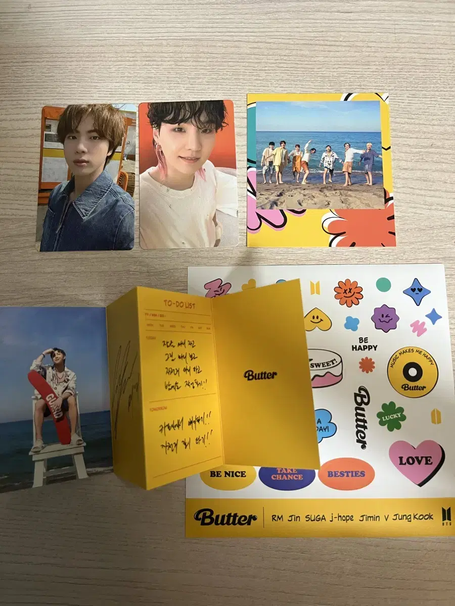 Bangtan Butter album Official Goods