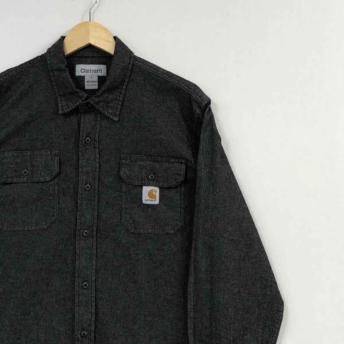 105 Calhart Black Denim Shirt