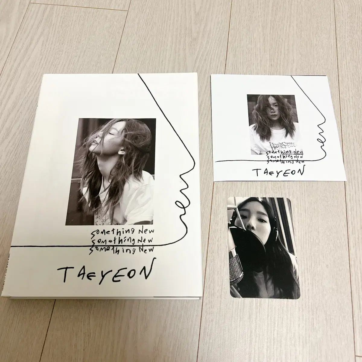 (Photocard) taeyeon mini-triptych Something New sell does