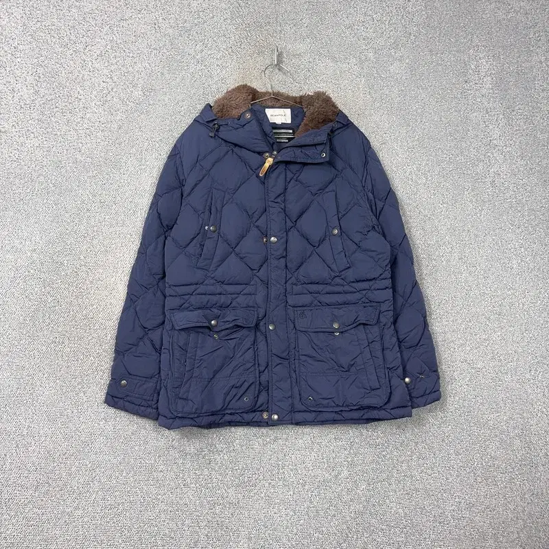 Beanpole Navy dia Quilted pocket casual duck down puffer jacket 110