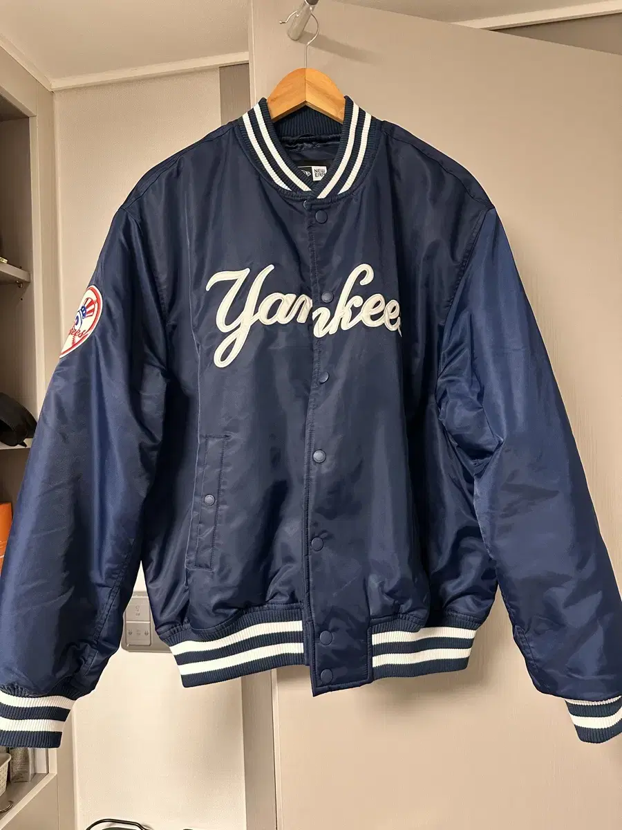 New Era Yankees Stadium Jacket. Varsity