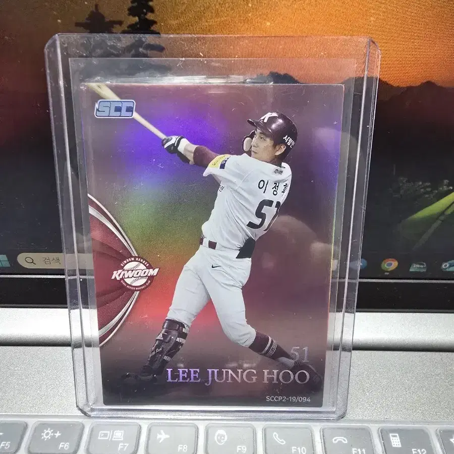 2019 KBO 카드 키움 이정후 홀로카드