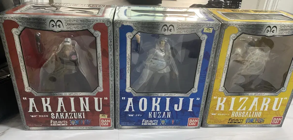 ONEPIECE Figures Atsuzero Akainu,Kizaru,Aokiji Sells