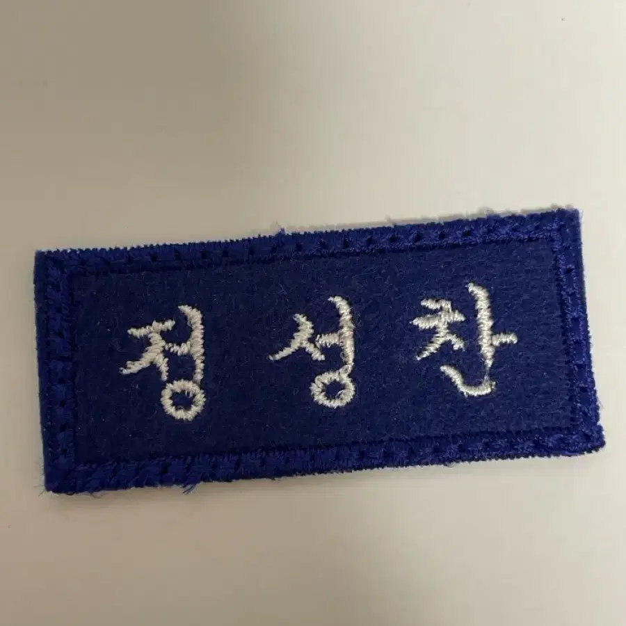 라이즈 정성찬 명찰