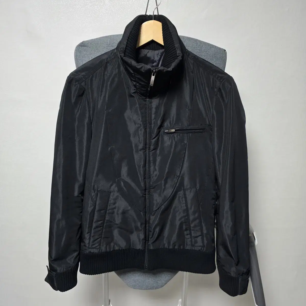 Solid Homme Black Zip-up Jacket 95