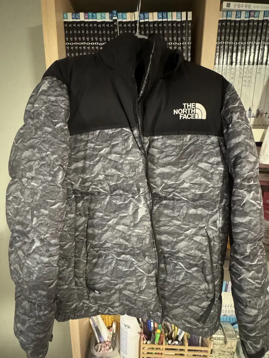 The North Face Novelty Nubby Down Jacket Gray