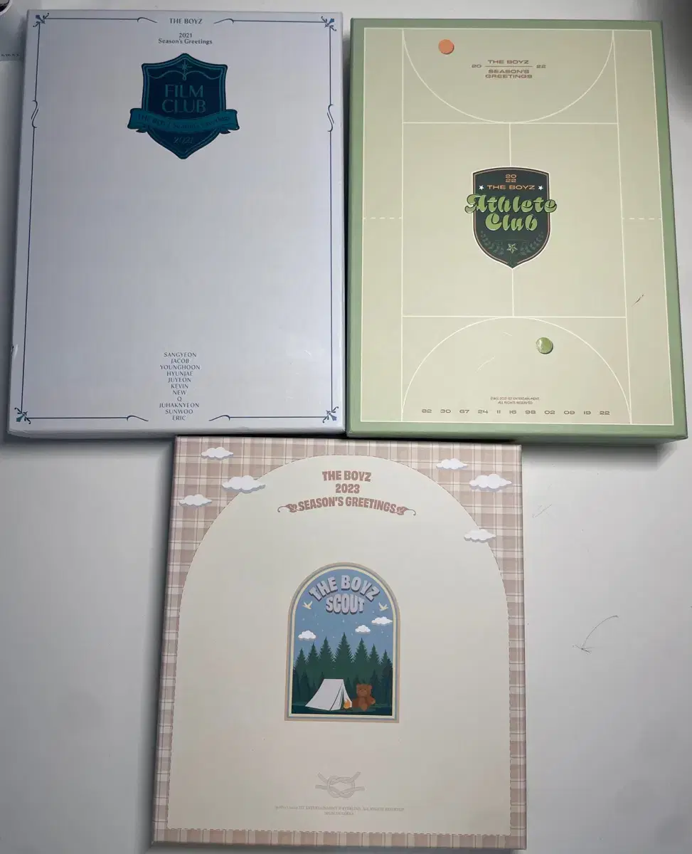 The Boyz 2021,2022,2023 season's greetings (Seasons Greetings)