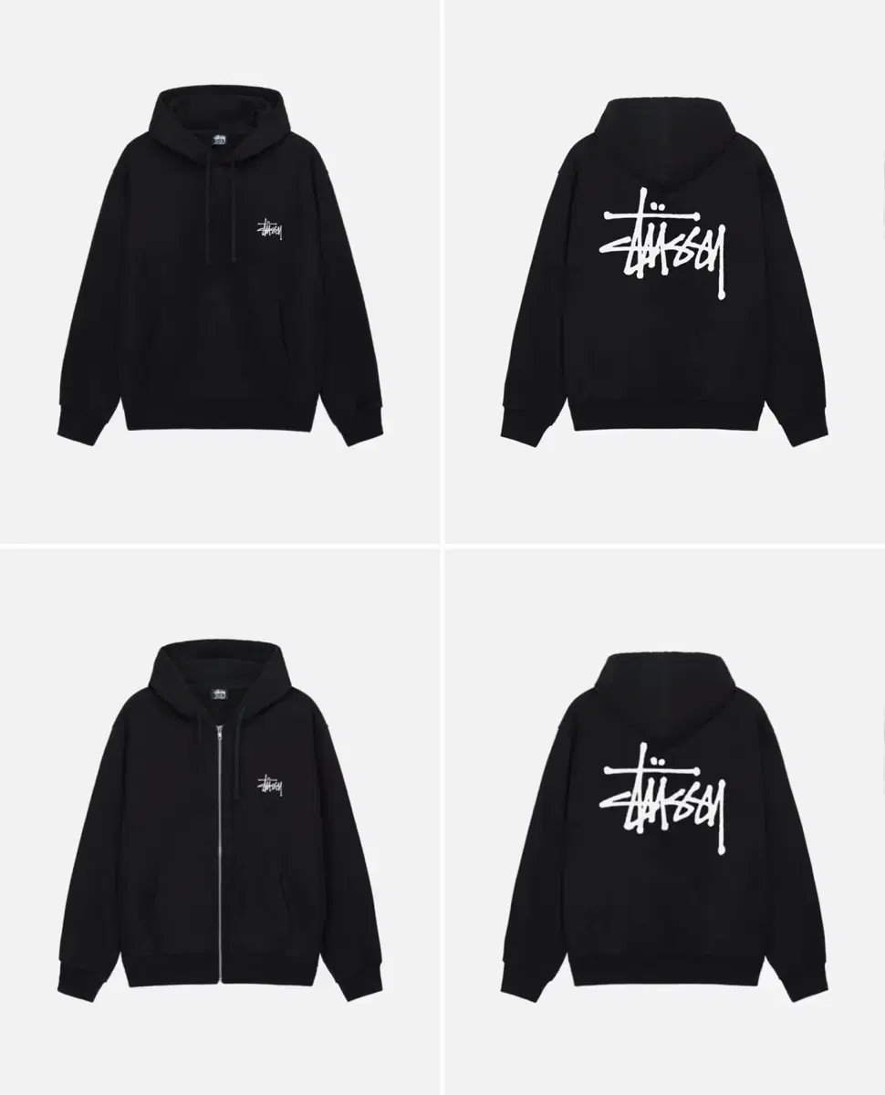 [NEW] Stussy Basic worldtour Hoodie Hoodie Zip Up