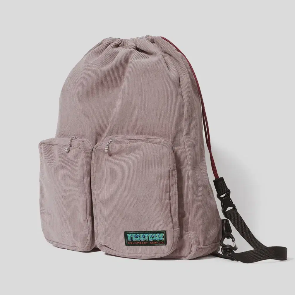 예스아이씨 Cord Drawstring Sack Mauve