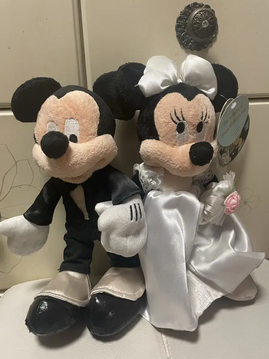 Disney Mickey Minnie Wedding Doll