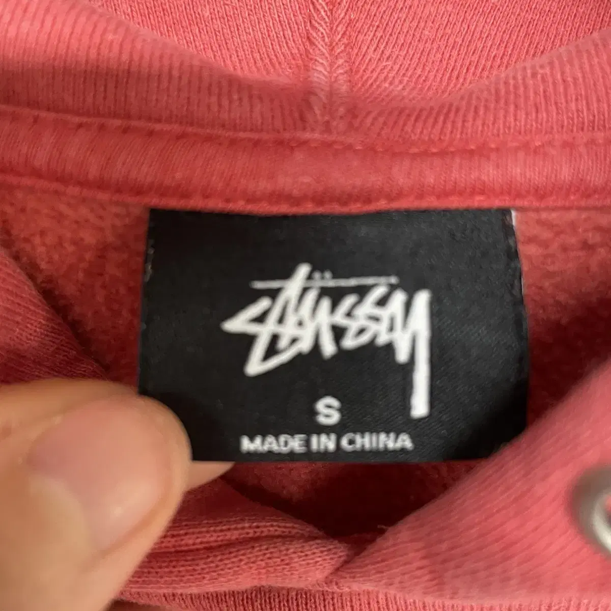 스투시 Stussy 플라워 자수 로고 후드티