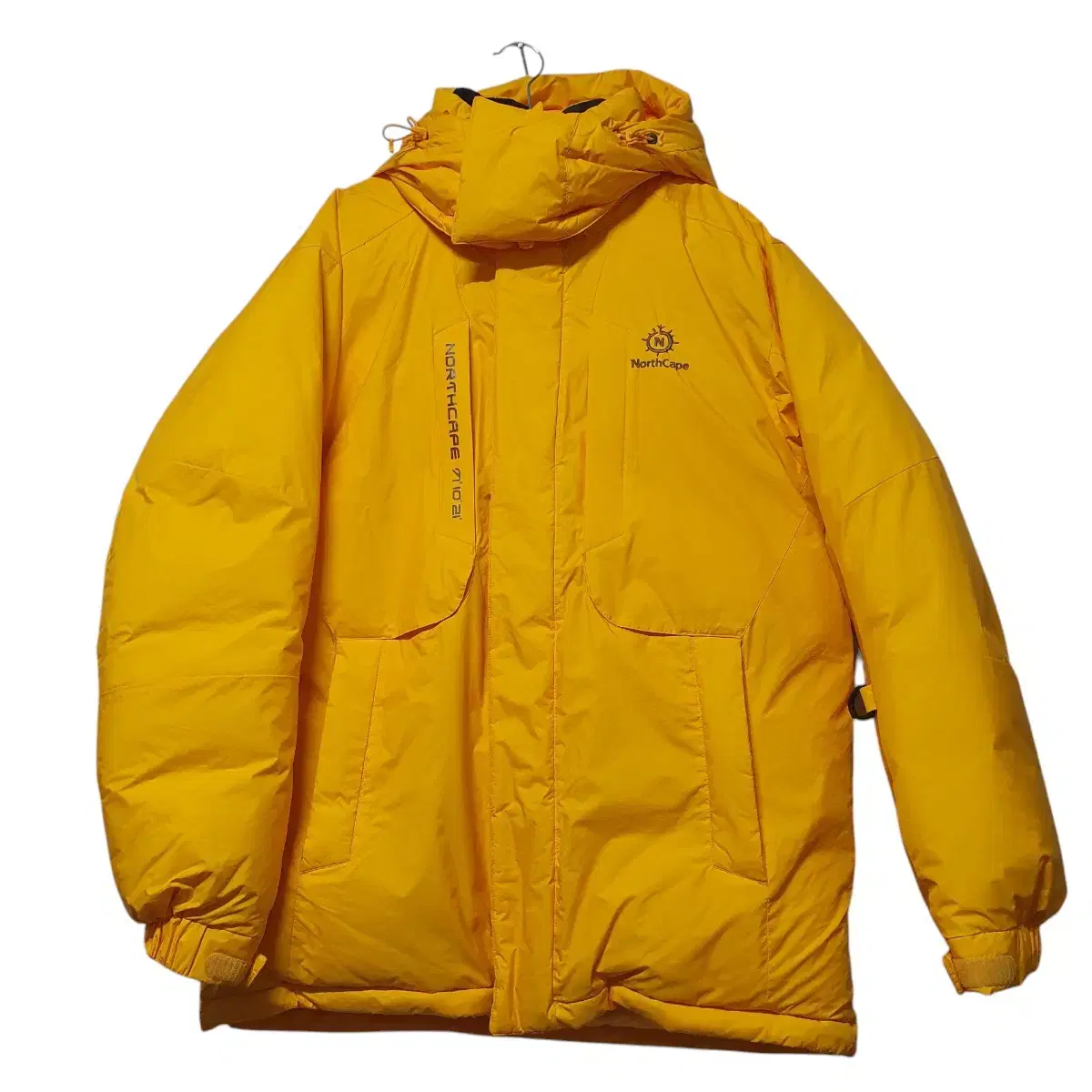 (L 100) North Face Duck Down Heavy Padding Yel