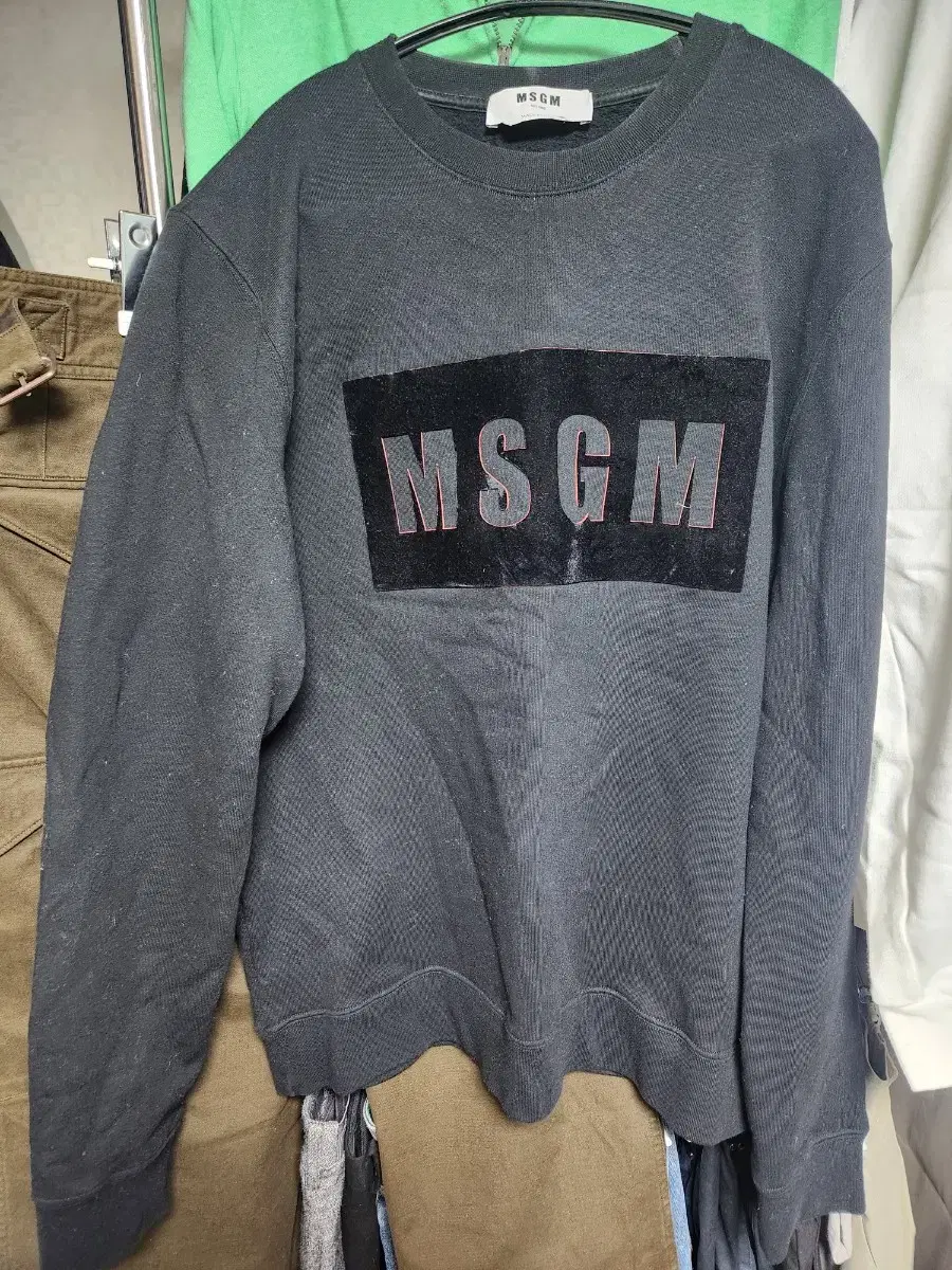 MSGM KIMO Man to man L (100~105) new and in good condition for sale