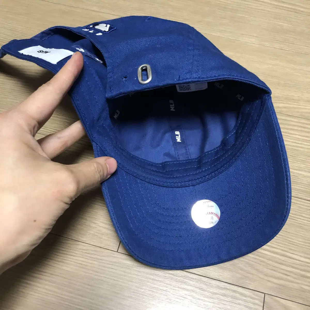 ONE SIZE) 엠엘비 MLB LA 다저스 로얄블루 스몰로고 볼캡 모자